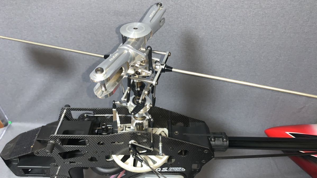 れあり】 ALING T-REX700 Nitro proローターヘッド ラジコンヘリ用