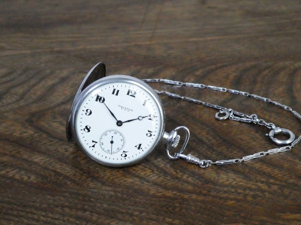 懐中時計 WALTHAM チェーン付き ジャンク NO.C1-4189