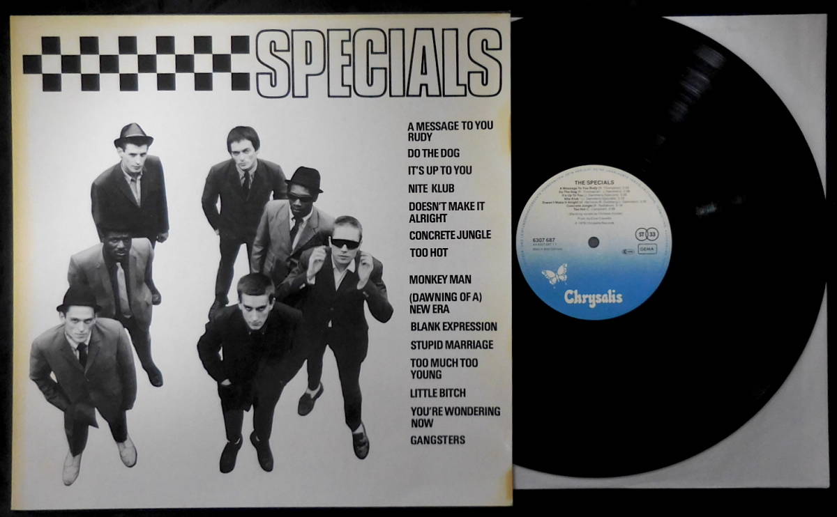 THE SPECIALS スペシャルズ／TWO TONE 独CHRYSALISオリジナル LBL コーティング・ジャケ 美盤！_画像1