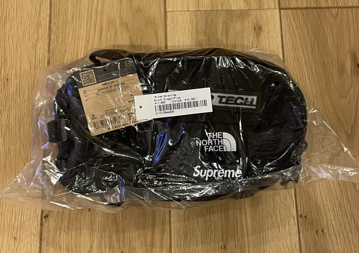 Supreme The North Face Steep Tech Waist Bag Black Dragon シュプリーム ノースフェイス ウエストバッグ ブラック ドラゴン 黒