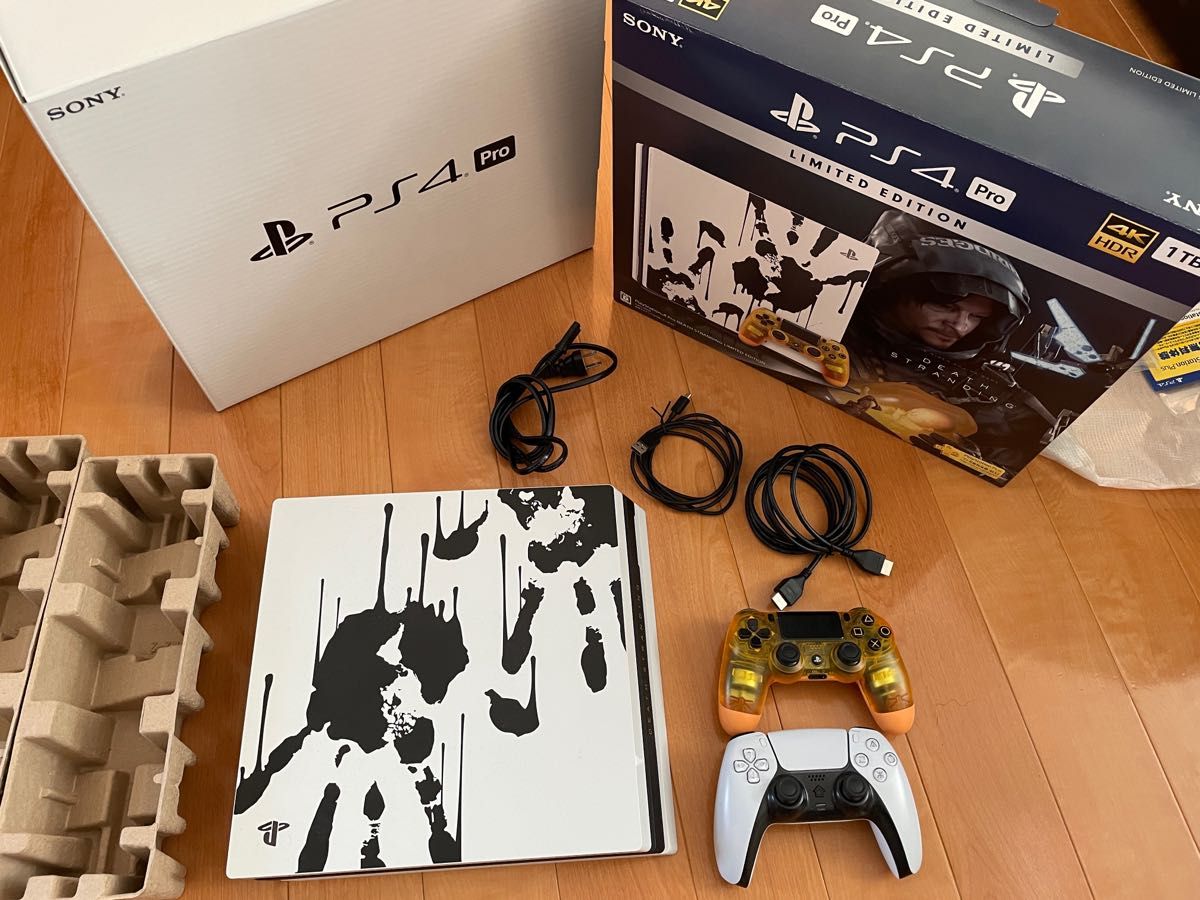 PS4 Pro デスストランディング モデル 絶版カラーコントローラー2個