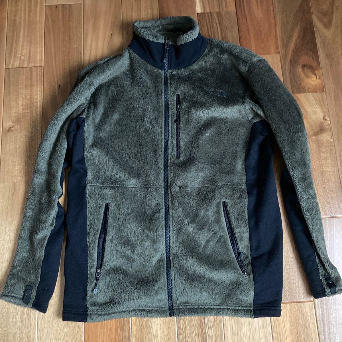 ノースフェイス ジップインバーサミットジャケット メンズ M オリーブ