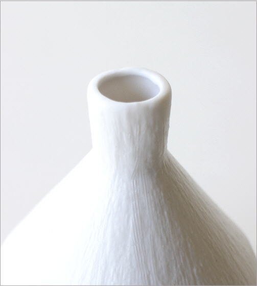 花瓶 フラワーベース おしゃれ 磁器 花器 花入れ ホワイト 白 ナチュラル 磁器のフラワーベース チムニー 送料無料(一部地域除く) ksh9909_画像3