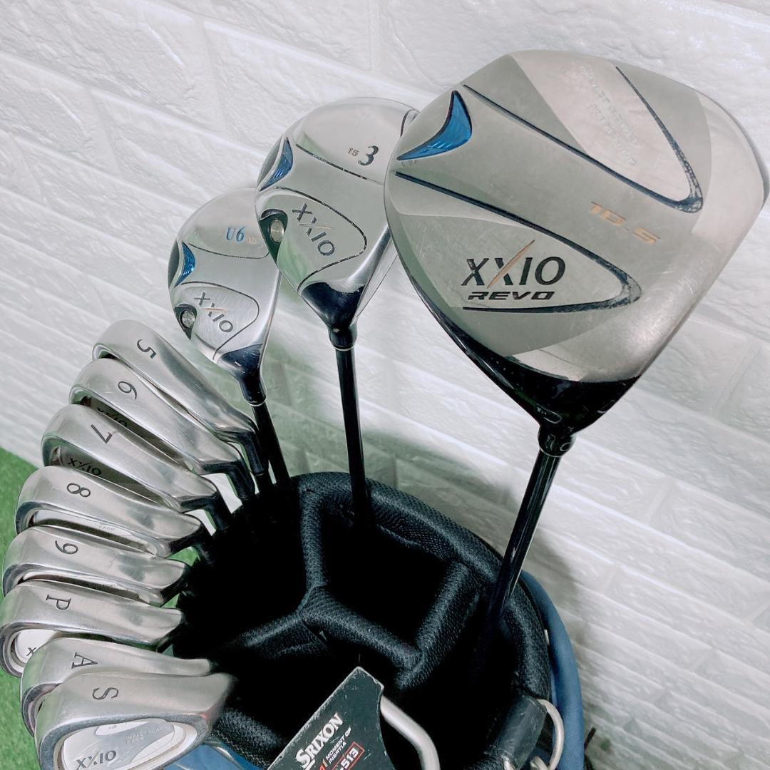ゴルフクラブセット メンズ XXIO ゼクシオ 12本 キャディバッグ付き ドライバー アイアン パター 初心者 中級者 MP500 SRIXON