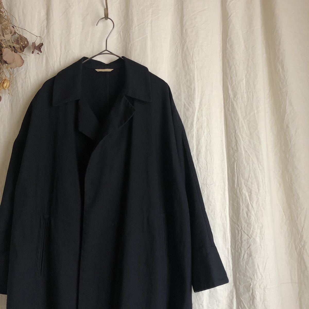 ARTS&SCIENCE アーツ&サイエンス コットンウール ワイド 羽織 ロング