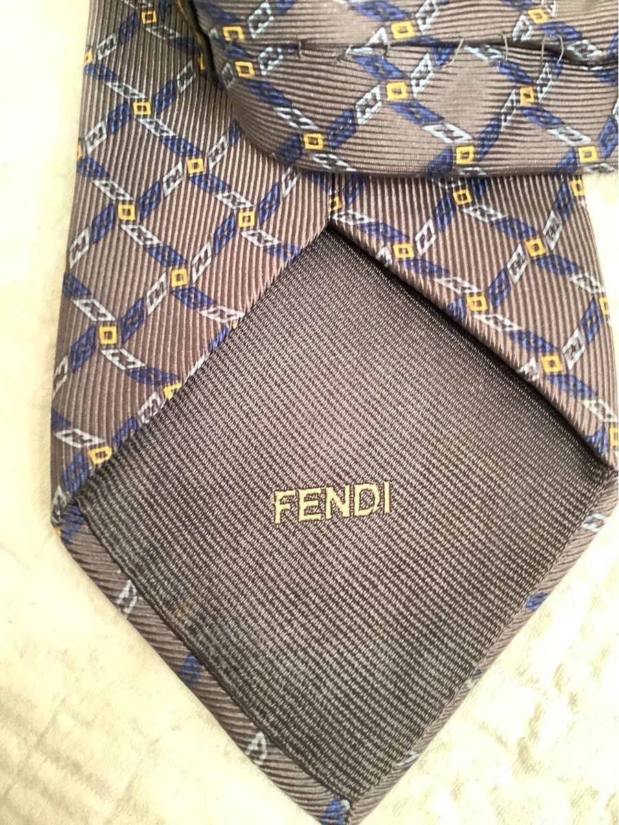 FENDI  フェンディ　ネクタイ　シルク100% 未使用品