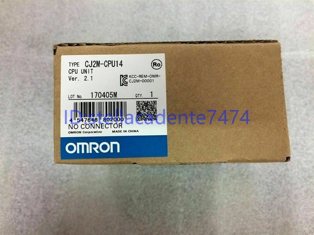 【新品★送料無料】OMRON/オムロン CJ2M-CPU14　CPUユニット★６ヶ月保証