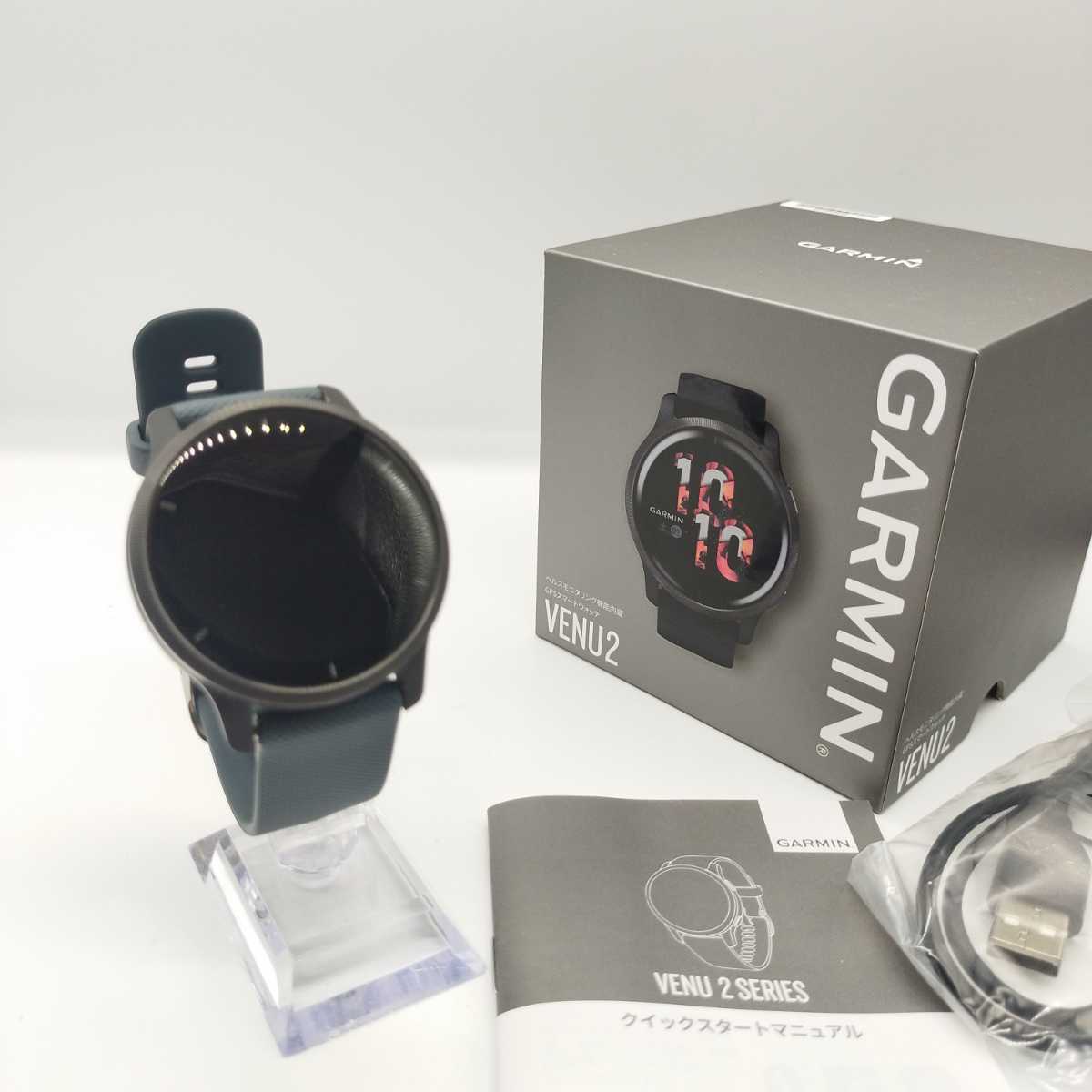 ヤフオク! - 美品 GARMIN VENU2 ガーミン スマートウォッチ...