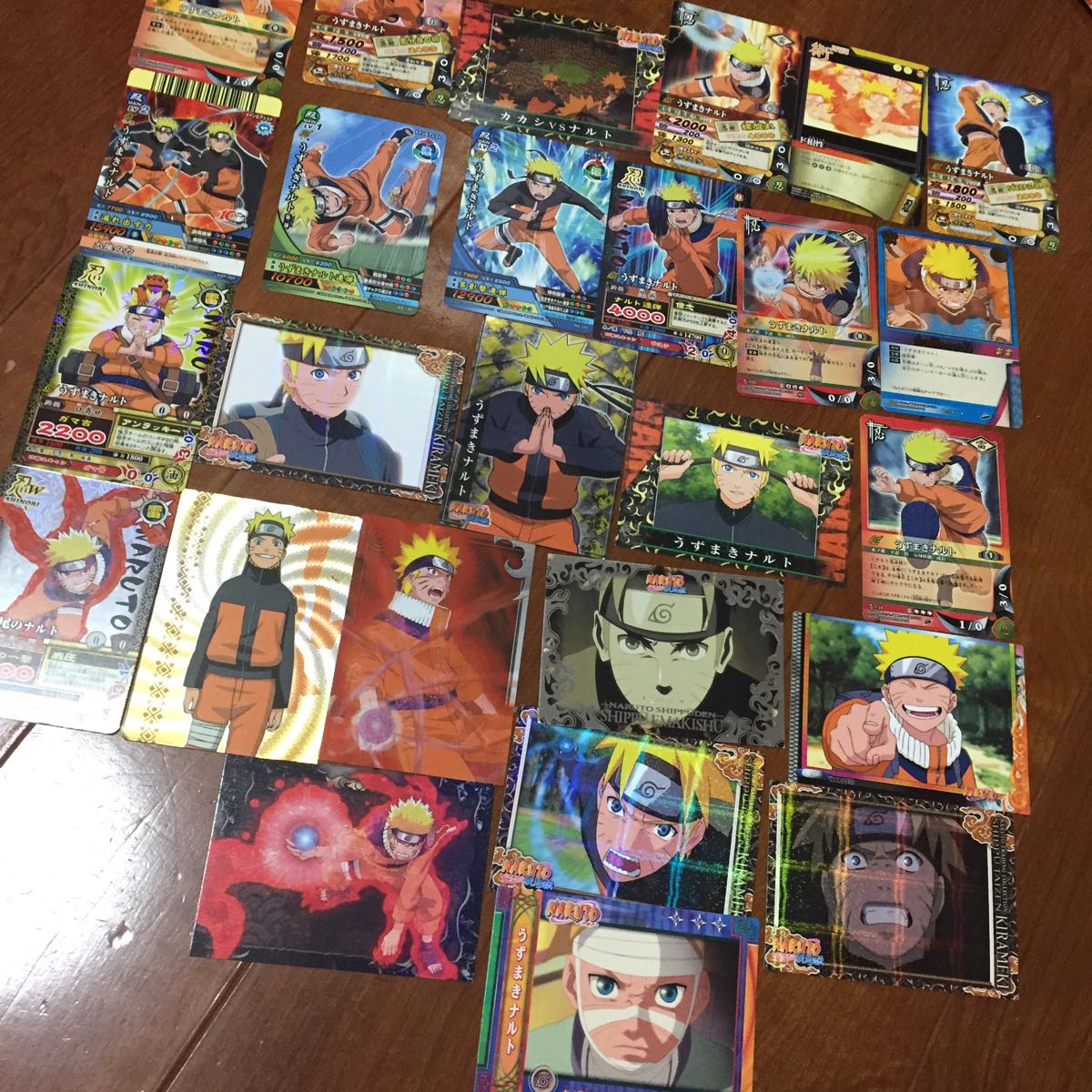 ヤフオク! - NARUTOナルトカード うずまきナルトまとめてセット キ...