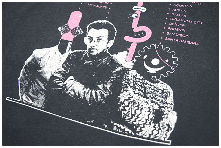 1983 ELVIS COSTELLO & THE ATTRACTIONS エルヴィスコステロ PUNCH THE CLOCK ヴィンテージTシャツ 【M】 *AA1