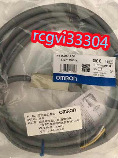 【楽天カード分割】 新品10個セット OMRON オムロン 小型セーフティ スイッチ D4C-1250　 保証 6ヶ月 その他