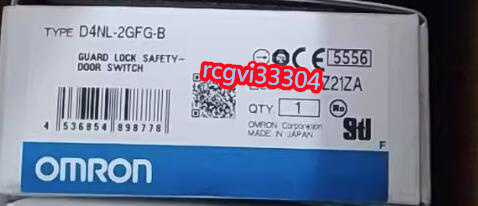 新品 OMRON/オムロン D4NL-2GFG-B 小形電磁ロック セーフティドアスイッチ　 保証６ヶ月_画像1