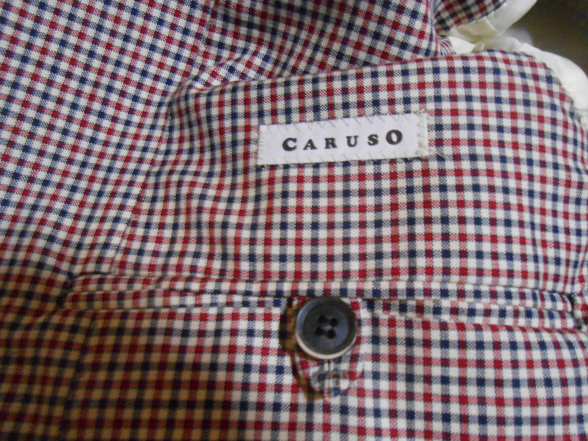 未使用(在庫品) イタリア Caruso カルーゾ イタリア製 コットン100