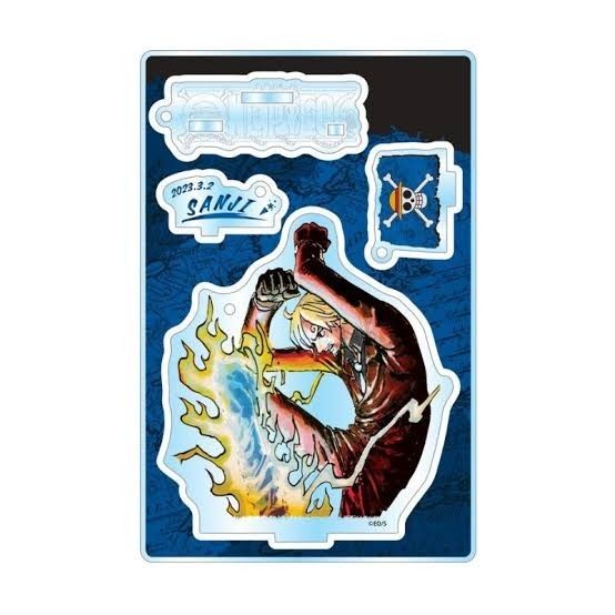 ONEPIECE サンジ バースデージオラマフィギュア アクリル ONEPIECE サンジ バースデージオラマフィギュア アクリル