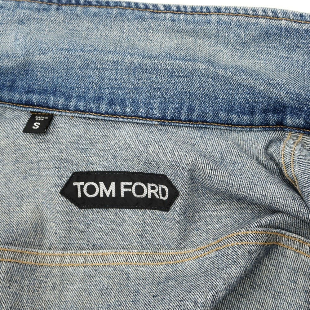 しており 【中古】トムフォード TOM FORD デニムジャケット Gジャン