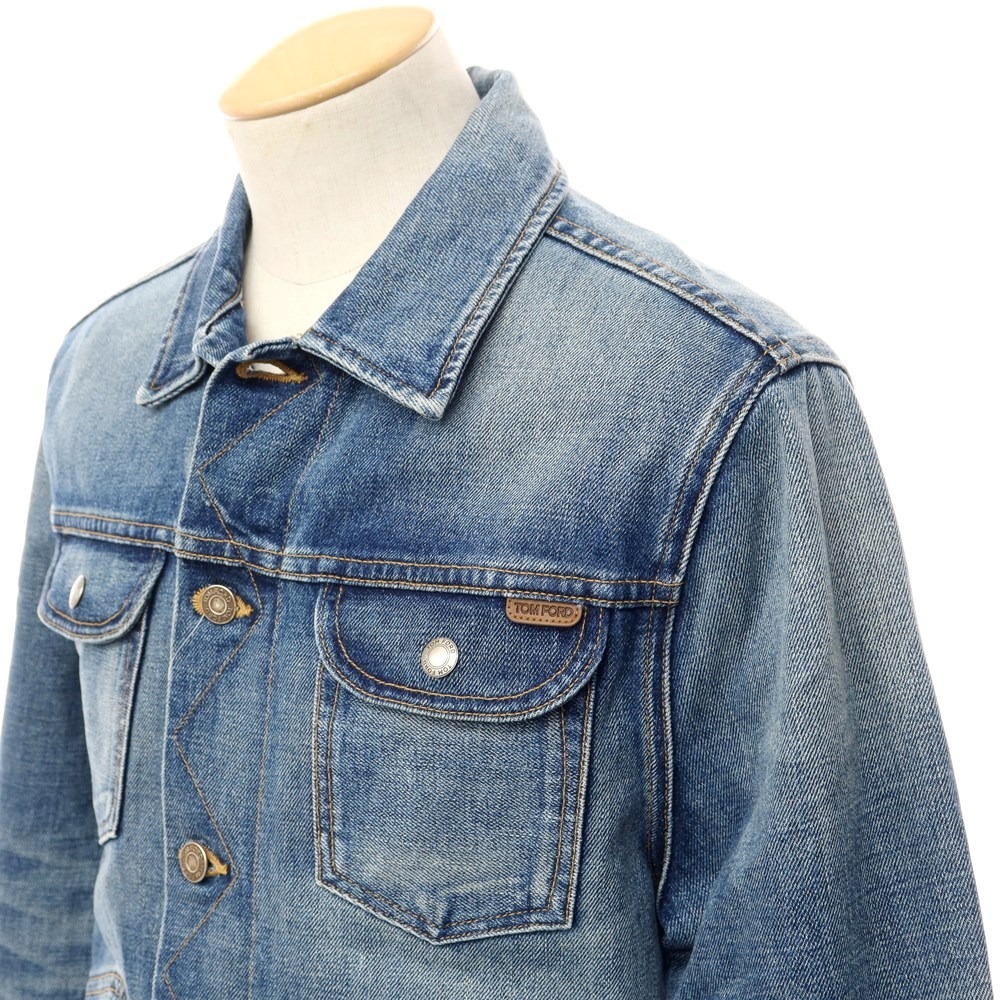 しており 【中古】トムフォード TOM FORD デニムジャケット Gジャン
