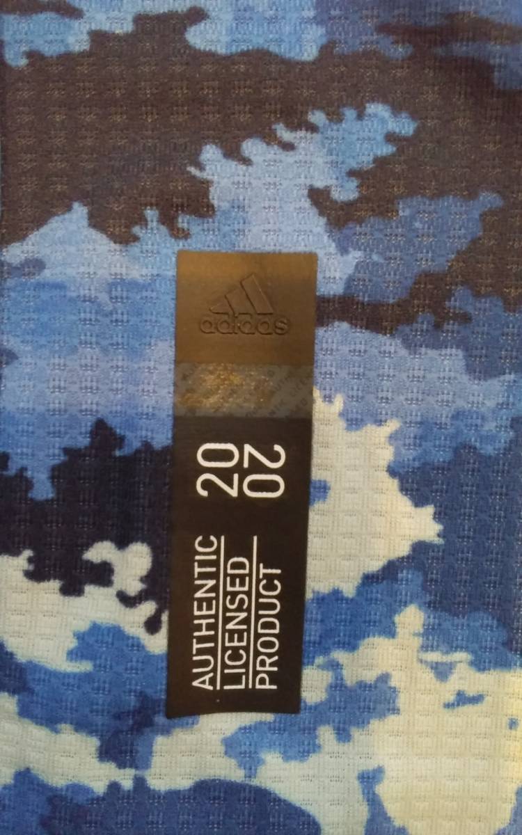 adidas サッカー日本代表 2021 ホームオーセンティックユニフォーム 100周年記念バッジ付　未使用　紙タグ付き　サイズ O_画像6