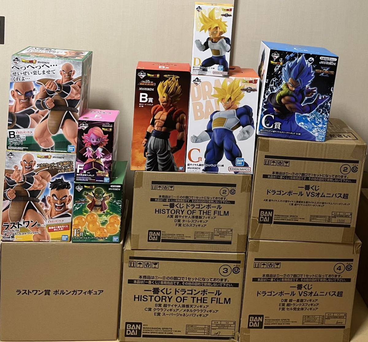 ドラゴンボールフィギュア 一番くじ ポルンガ&デンデ vsオムニバス超