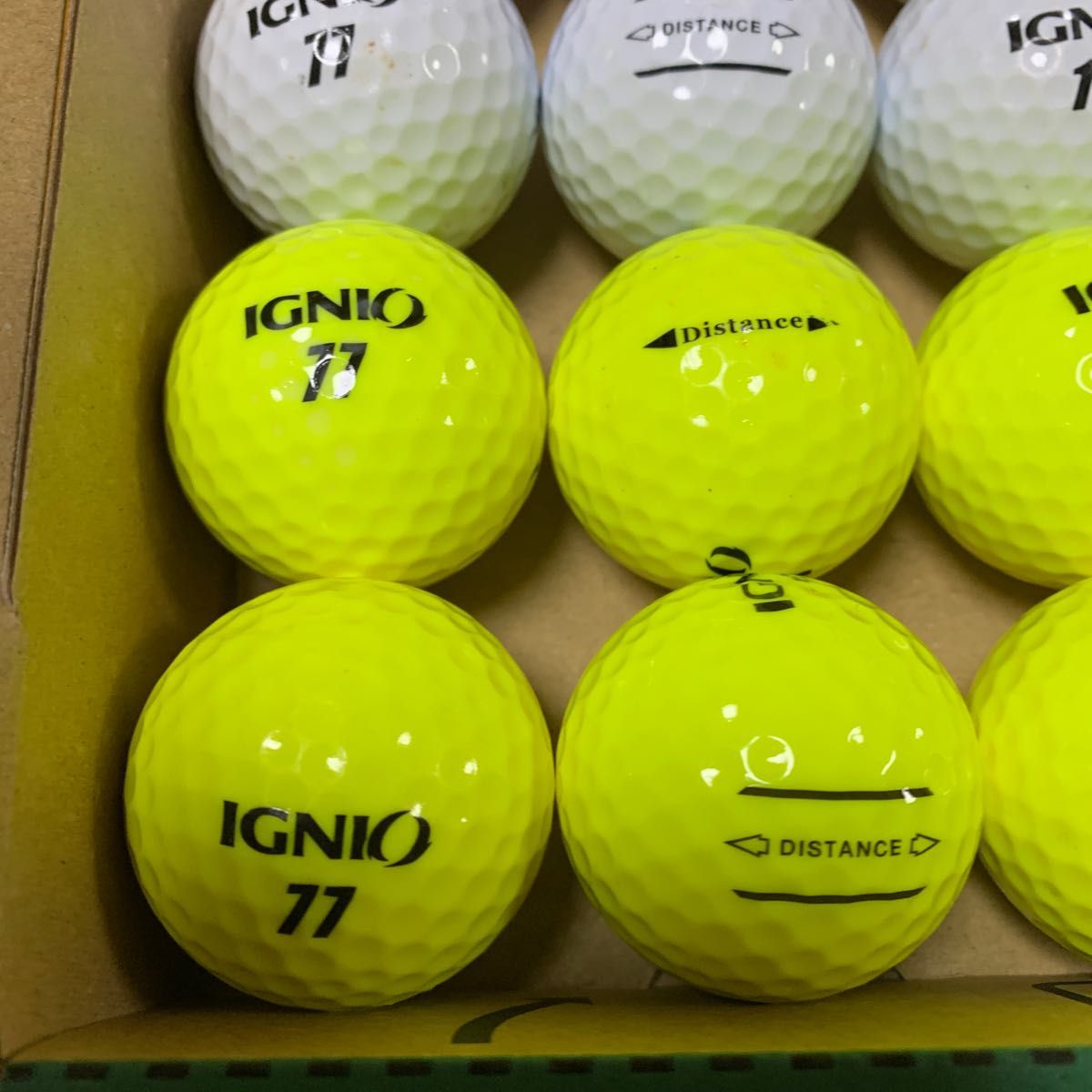 開店記念セール!】 IGNIOイグニオゴルフボール25球の出品です