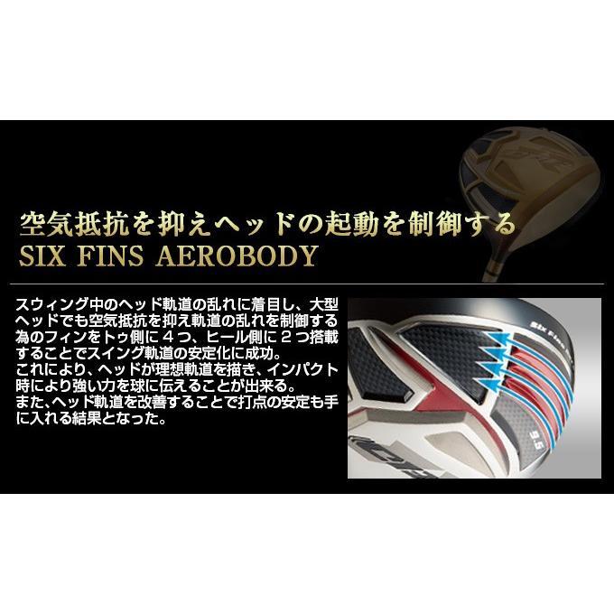 ☆新品☆激飛び！！超高反発 ドライバー ワークス ゴルフ CBR ゴールドプレミア 9.5 / 10.5 三菱 ゴールドドラコン飛匠 シャフト R２_画像5