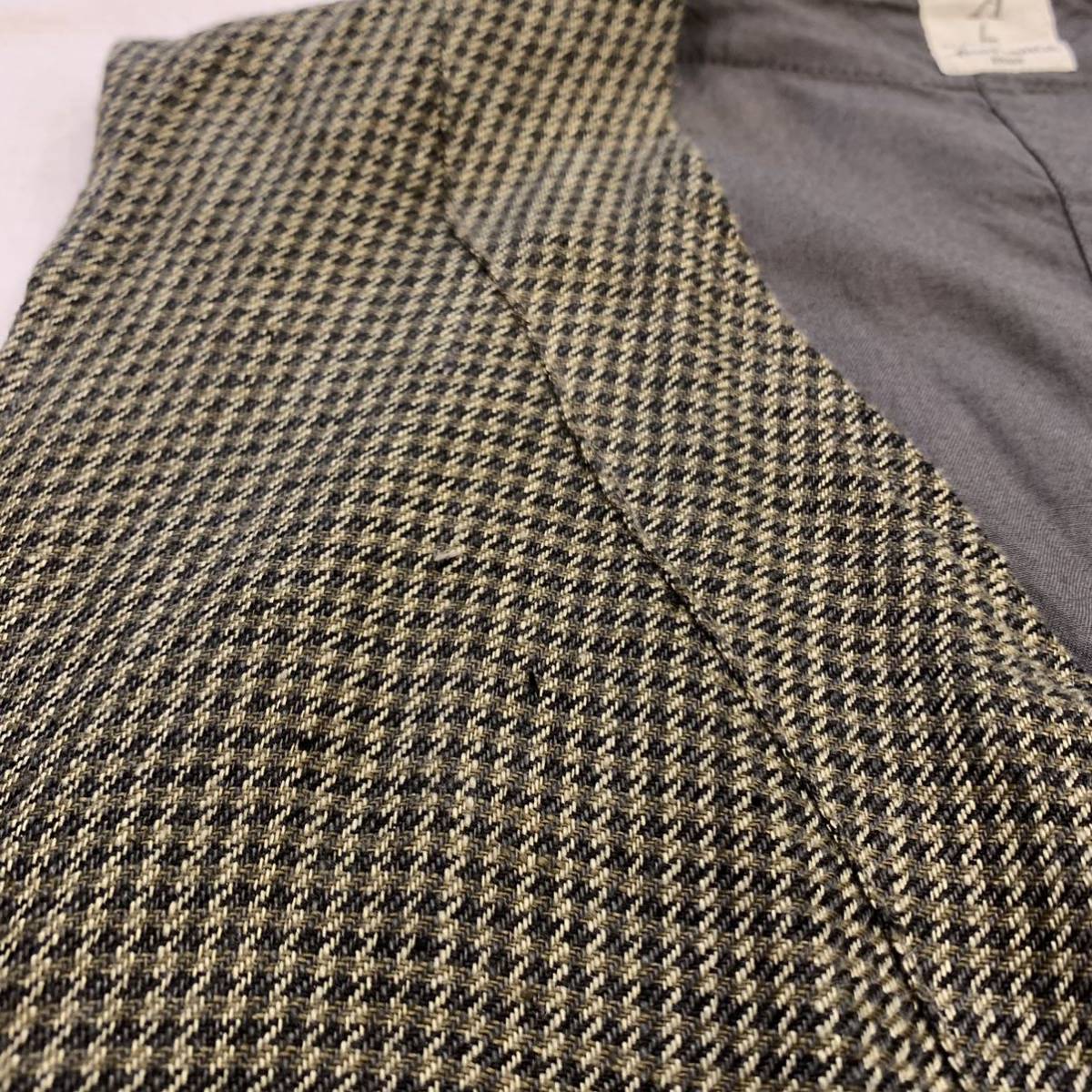 サイズL ANATOMICA SAGAN VEST アナトミカ サガン ベスト LINEN リネン