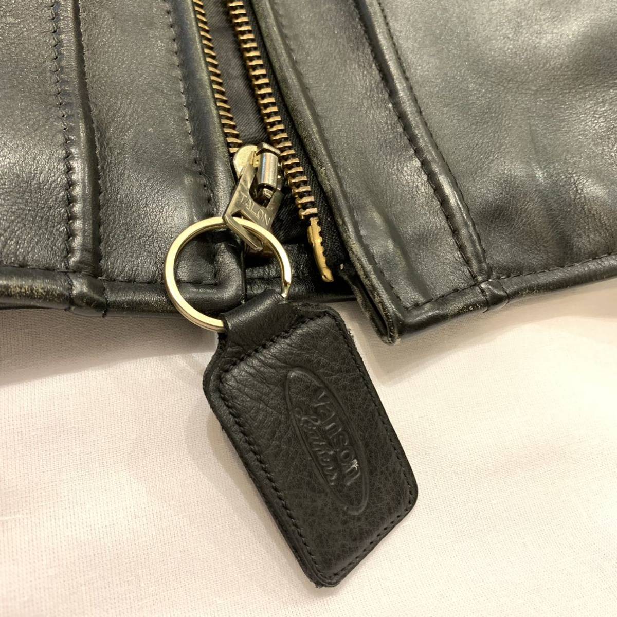 希少 VANSON IKE leather riders jacket オールド バンソン 希少 VANSON IKE leather riders jacket オールド バンソン
