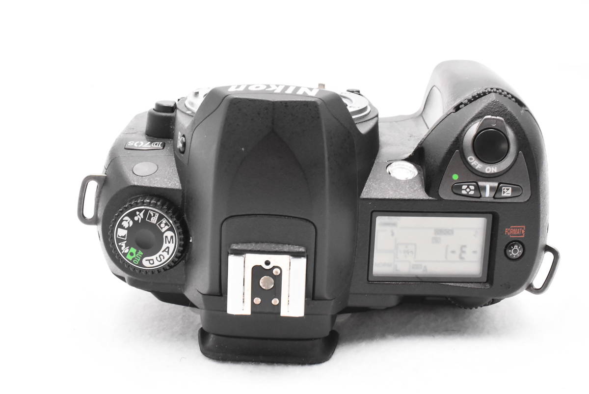 Nikon ニコン D70s ブラックボディ デジタル一眼レフカメラ (t2975)_画像6