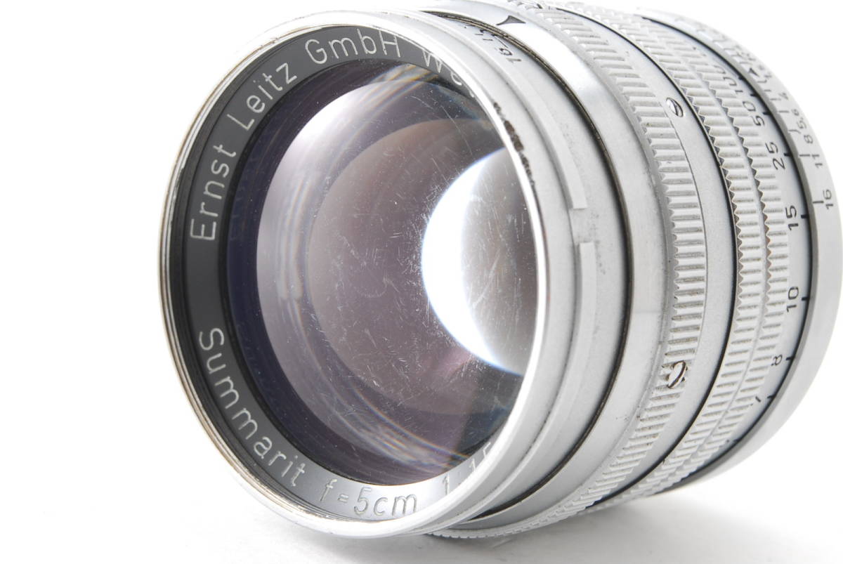 Leica ライカ Summarit 50mm F/1.5 マニュアルフォーカス レンズ