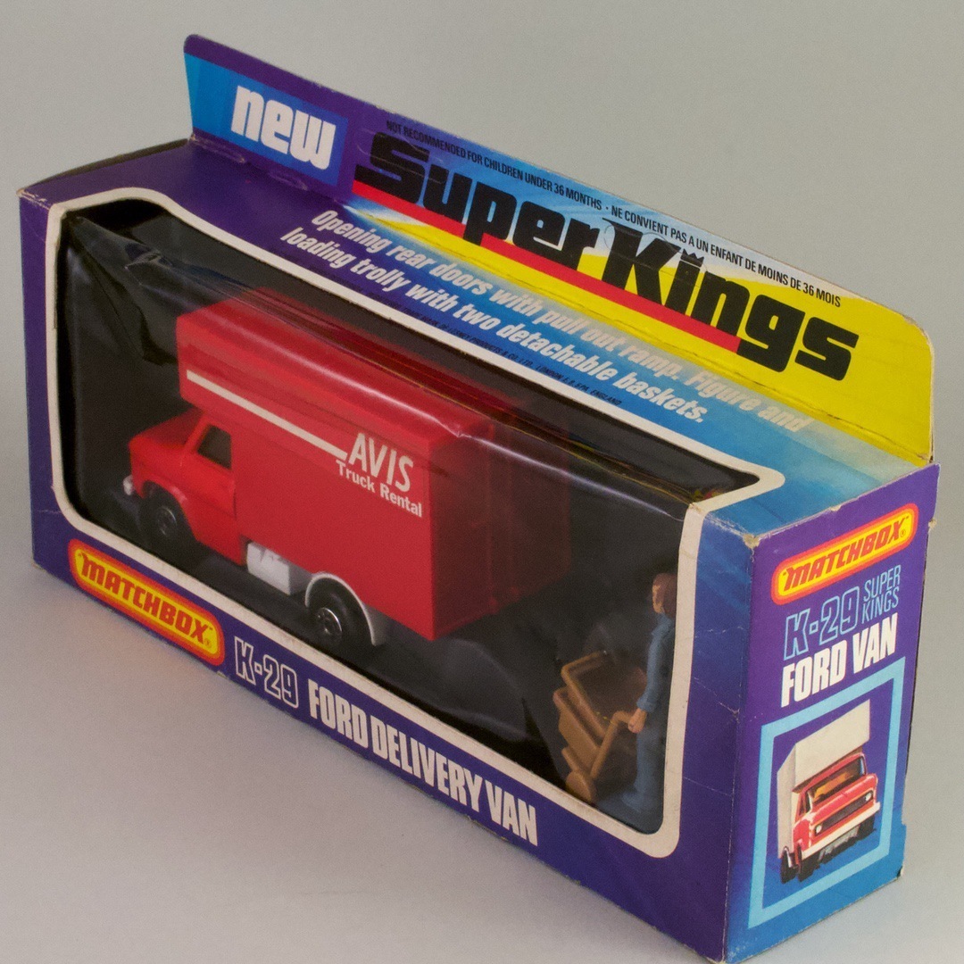  Англия Matchbox (matchbox) new Speed Kings FORD DELIVERY VAN K-29 1977