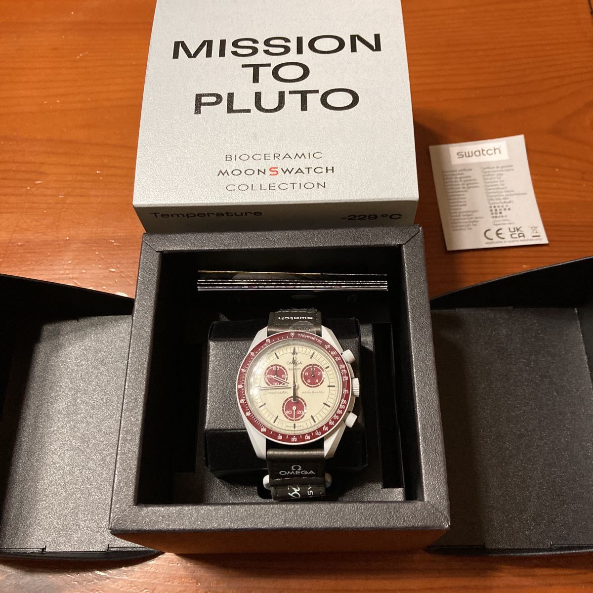 新品未使用 正規品 SWATCH × OMEGA Mission to the PLUTO スピード