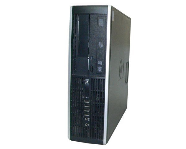 Windows7 Pro 32bit HP Compaq 8100 Elite SFF (AY032AV) Core i5-650 3.2GHz メモリ 2GB HDD 160GB(SATA) DVDマルチ 本体のみ_画像1