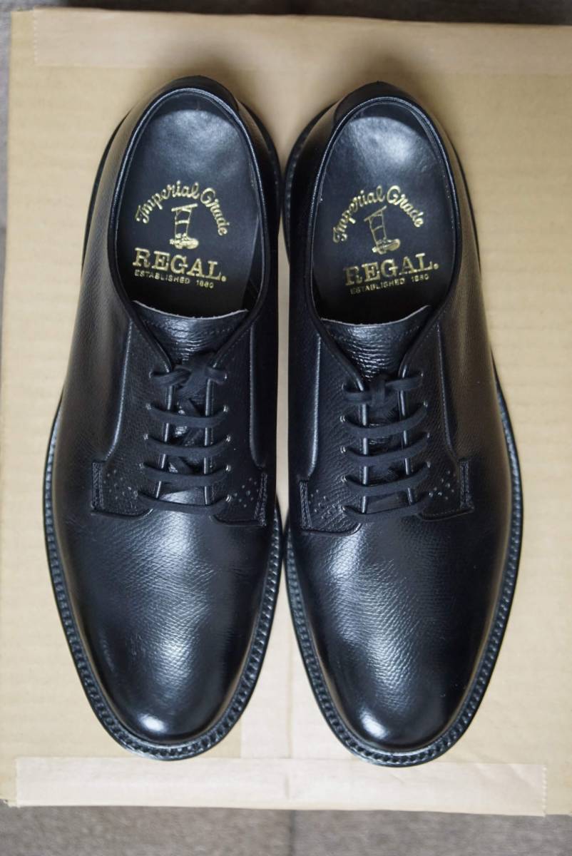 REGAL Imperial Grade プレーントゥシューズ W104 黒 24 5 REGAL Imperial Grade プレーントゥシューズ W104 黒 24 5