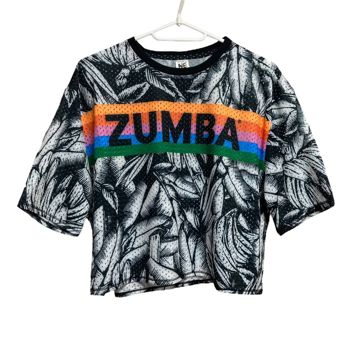 ZUMBA ズンバウェア Z1T000319 XS トロピクス メッシュ_画像3