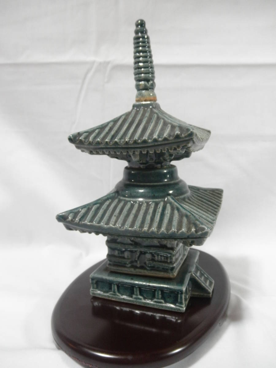焼き物 陶器 緑釉 仏舎利 塔 相輪 宝珠 寺院 伽藍 瓦 京都 奈良 文化財 垂木 時代建築2