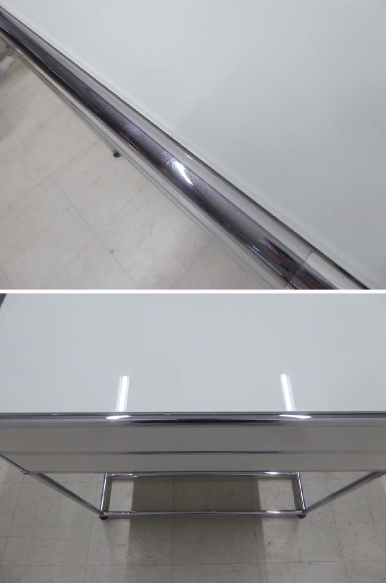 正規品□USM Haller USMハラー□コンソール ガラス天板 デスク