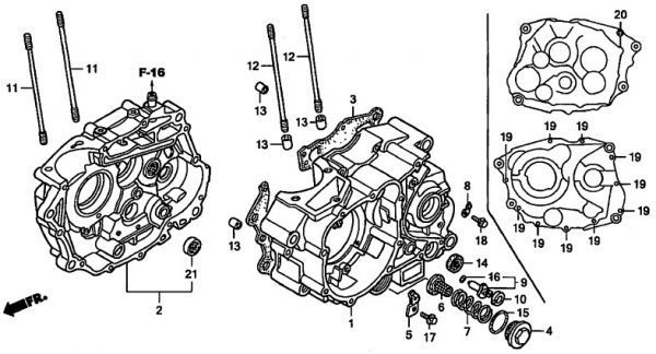 MC34 純正 スターター マグネチック スイッチASSY 送料550円～ FTR223 スターター スイッチ MC36 XL230 セル モーター リレー FTR .kl8_MC34 . E-12