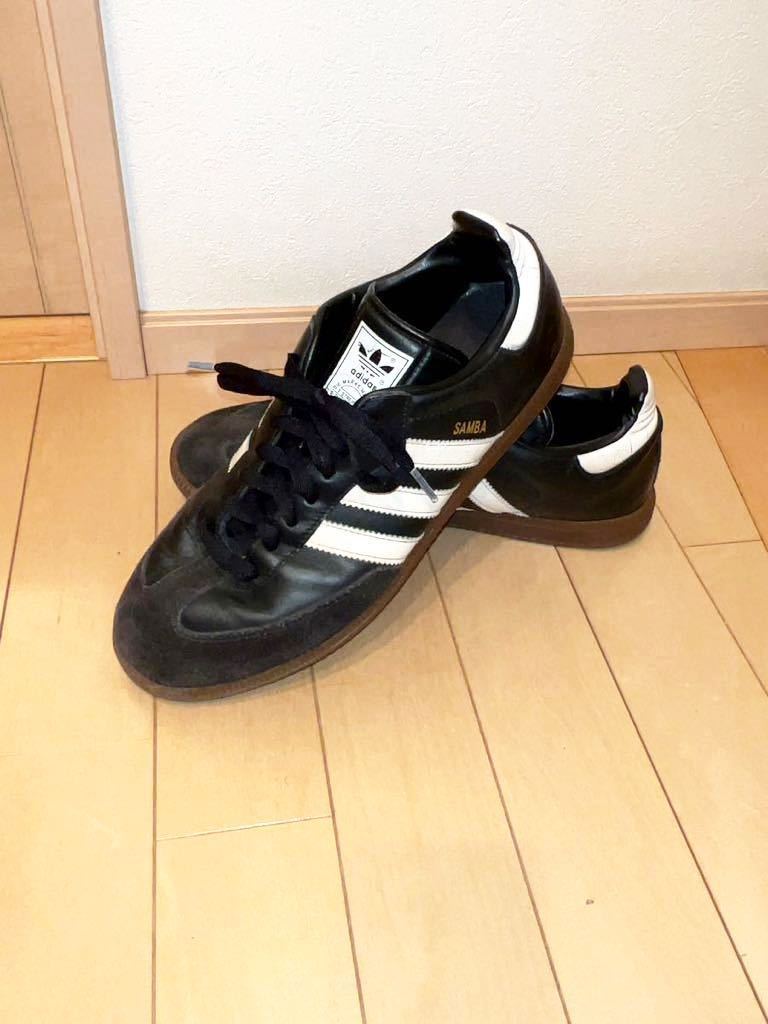 adidas/アディダス/SAMBA/サンバ/黒/26.5cm/US8.5 /希少/格安_画像1