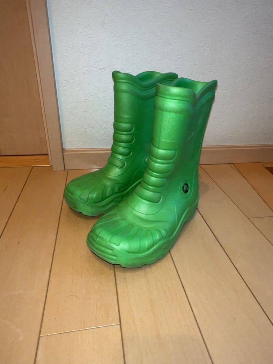 crocs / Crocs / влагостойкая обувь / Crocs сапоги / зеленый /12~13cm/ дешевый 