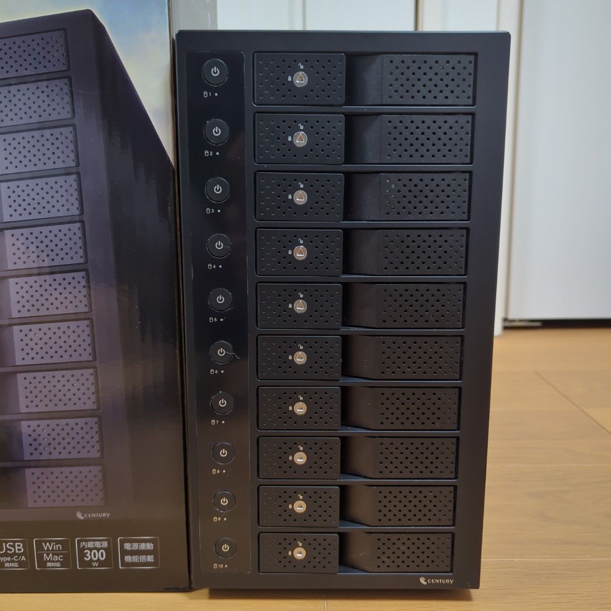 センチュリー裸族のスカイタワー 10Bay USB3.2 Gen2 IS | noonanwaste.com