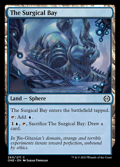 MTG ■土地/英語版■ 《外科区画/The Surgical Bay》ファイレクシア：完全なる統一 ONE_画像1