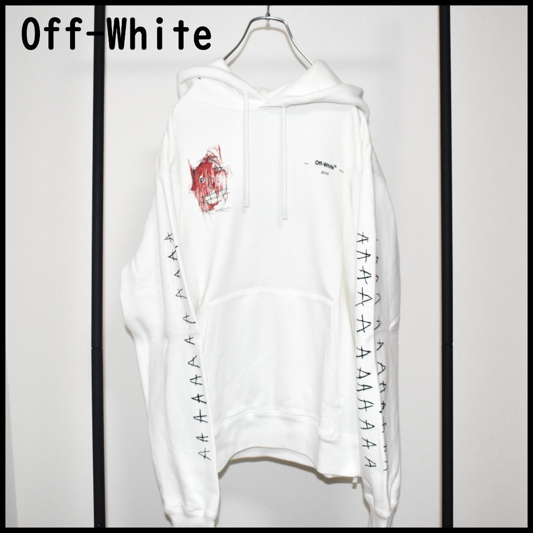 未使用品】OFF-WHITE パーカー Sサイズ オフホワイト | labiela.com