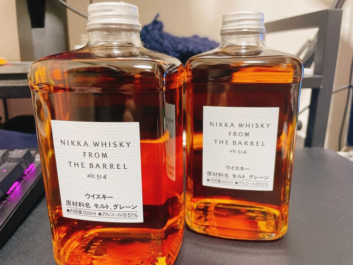 NIKKA ニッカ フロム・ザ・バレル 500ml 新品 未開封 2本 箱なし-