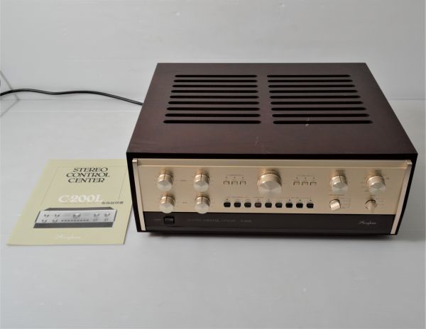 M221N43T//Accuphase アキュフェーズ C-200L ステレオプリアンプ