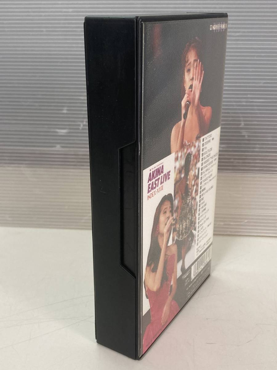 中森明菜イースト・ライヴ インデックス23 VHS ビデオテープ　_画像10
