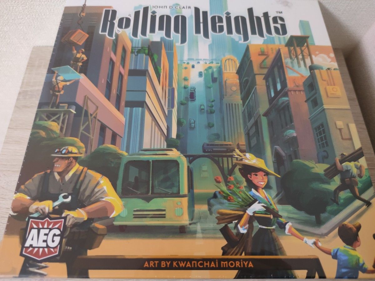 Rolling Heights ローリングハイツ 英語 新品未開封 ボードゲーム