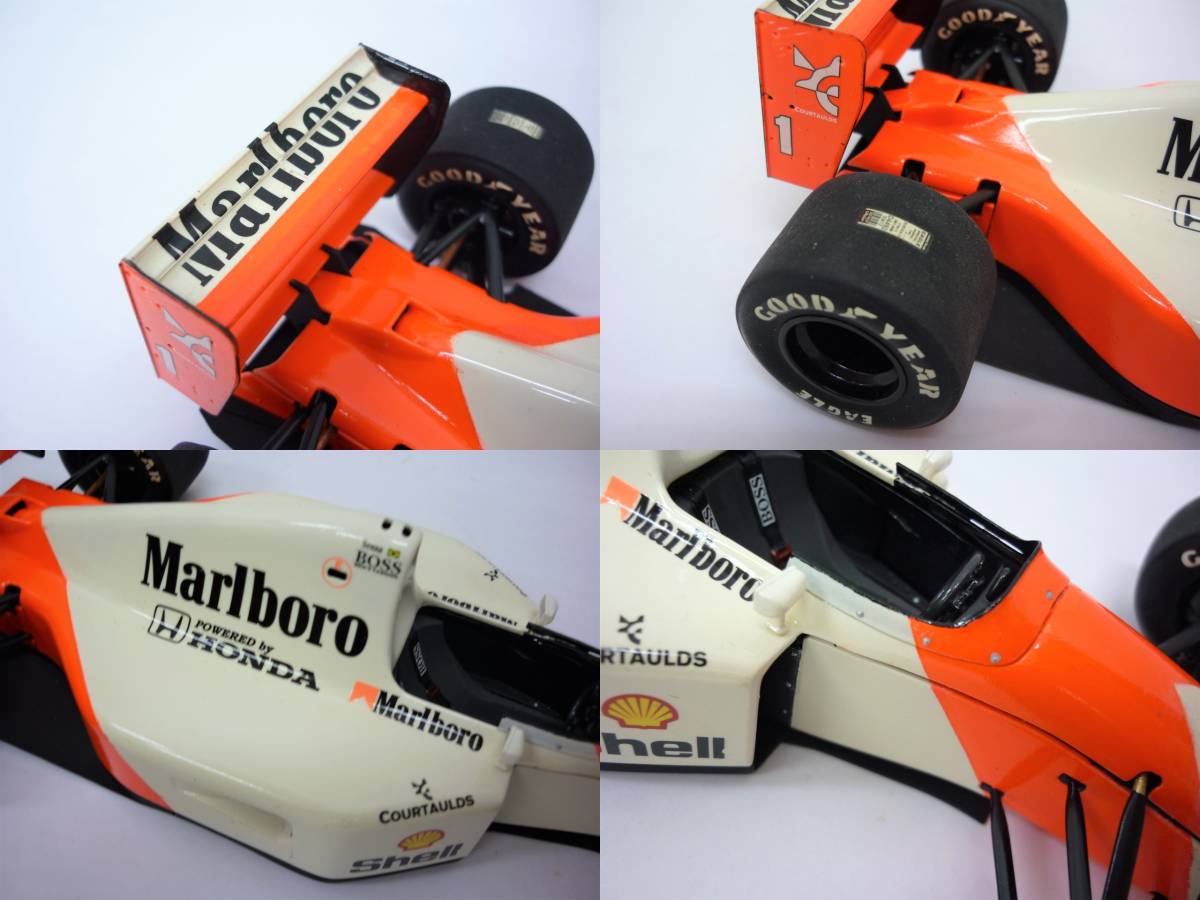 ④ タミヤ 1/20 MACLAREN MP 4/7 HONDA セナ フィギュア ④ タミヤ 1/20 MACLAREN MP 4/7 HONDA セナ フィギュア
