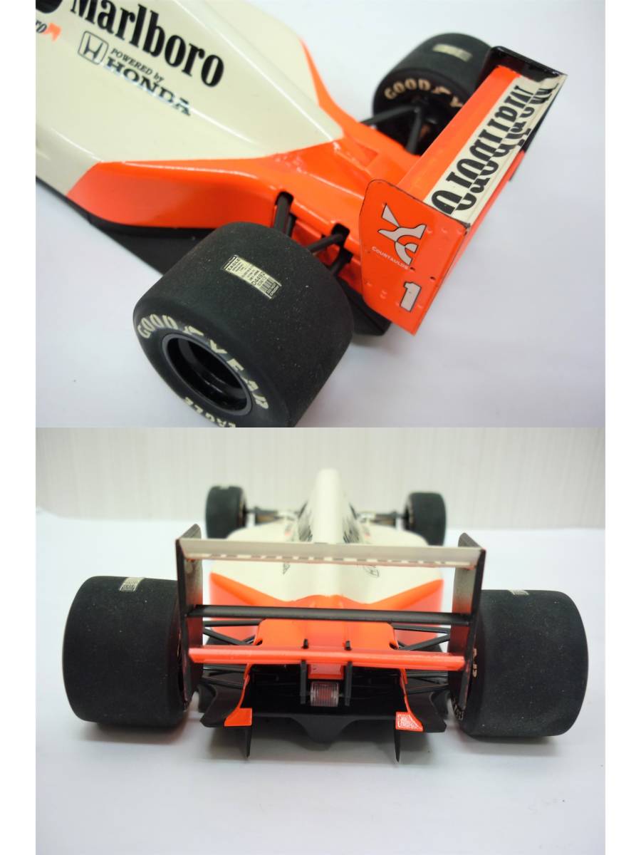 ④ タミヤ 1/20 MACLAREN MP 4/7 HONDA セナ フィギュア ④ タミヤ 1/20 MACLAREN MP 4/7 HONDA セナ フィギュア