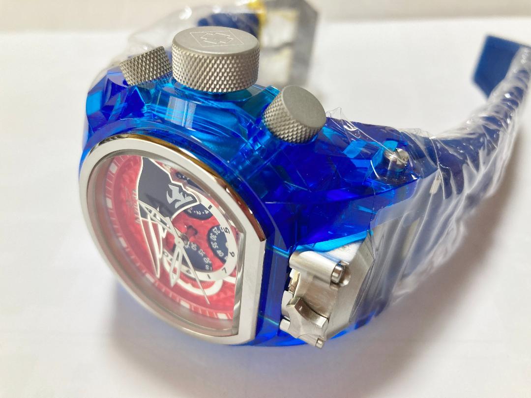 NFL★ペイトリオッツ★ Bolt Zeus Mugnum★Invicta★新品正規品