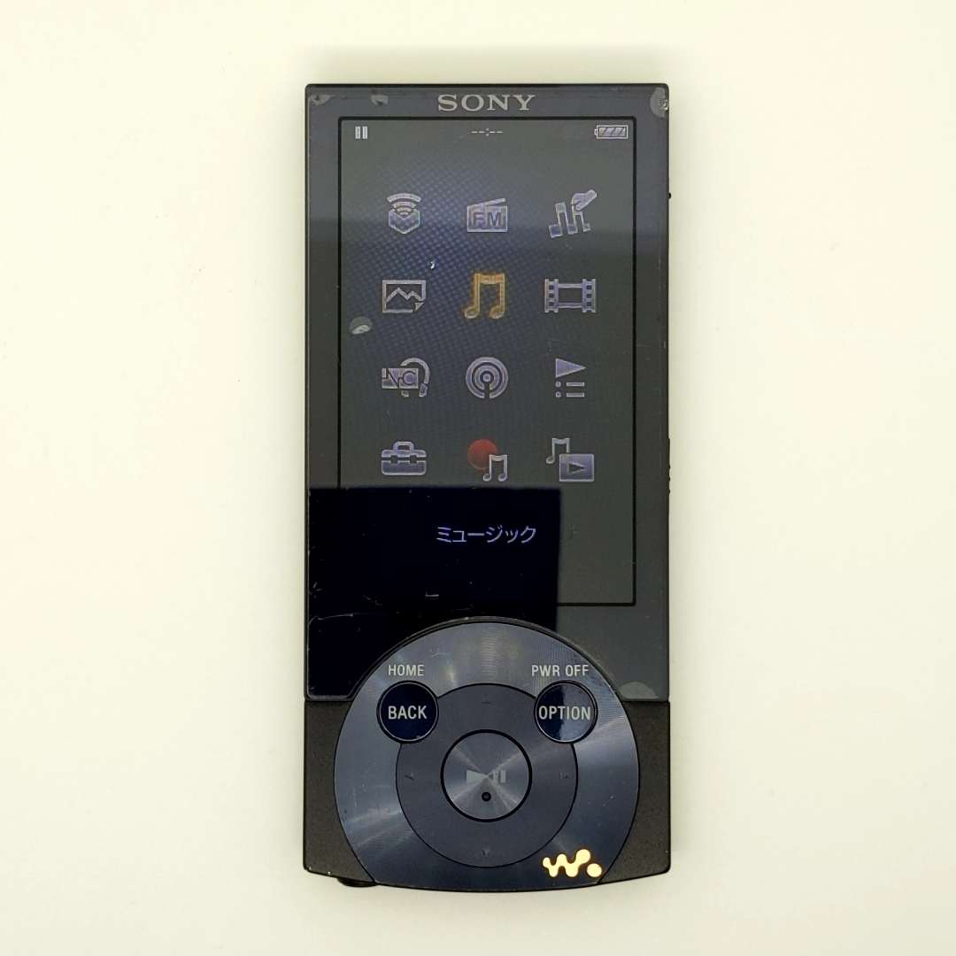送料無料 動作品★SONY ウォークマン NW-A857 ブラック 64GB ソニー デジタルMP3オーディオプレーヤー WALKMAN