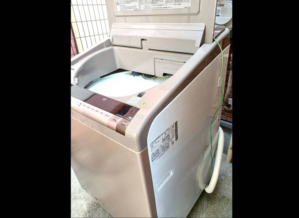 日立 11.0kg 洗濯乾燥機 ビートウォッシュ シルバー BW-D11XWV(N)　2016年製　シャンパンカラー_画像5